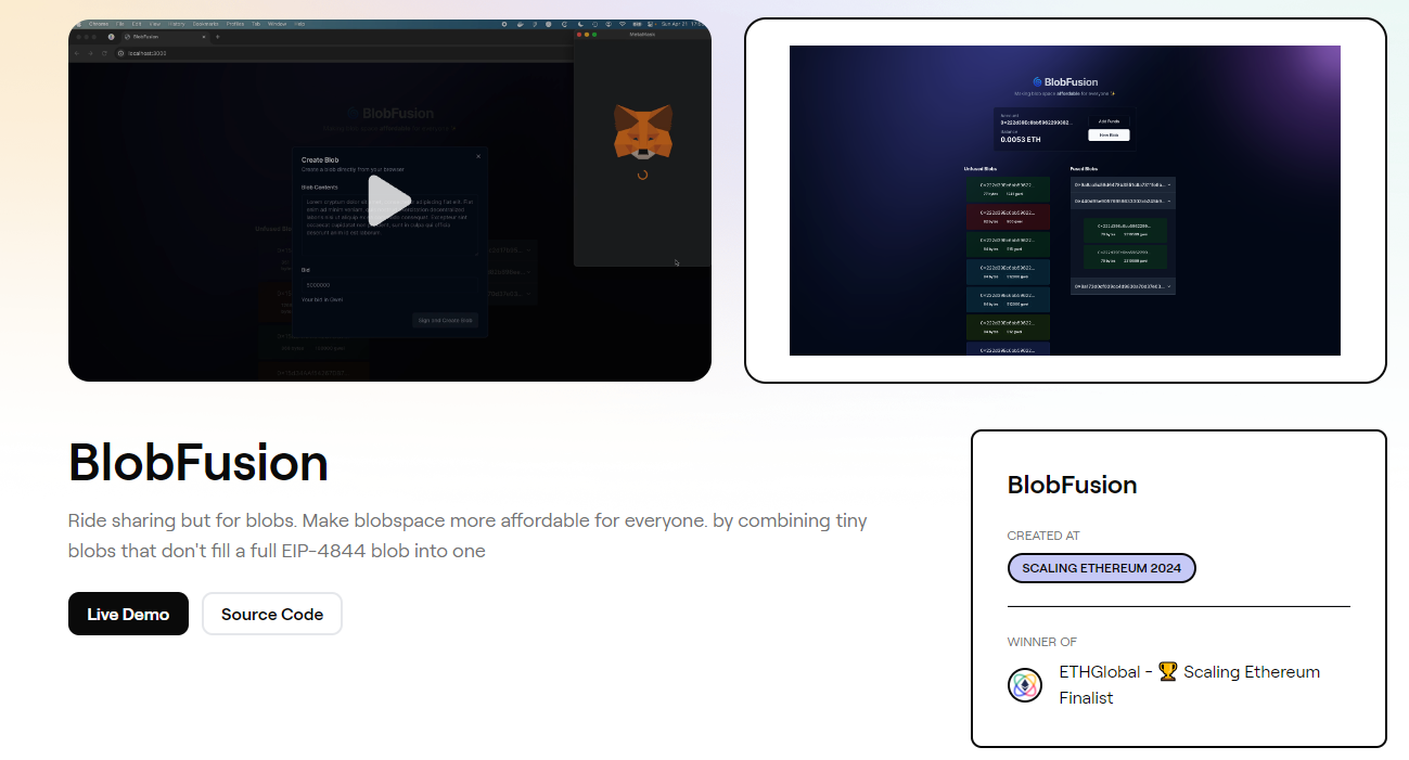 一览Scaling Ethereum2024 8个决赛入围项目插图7 一览Scaling Ethereum2024 8个决赛入围项目