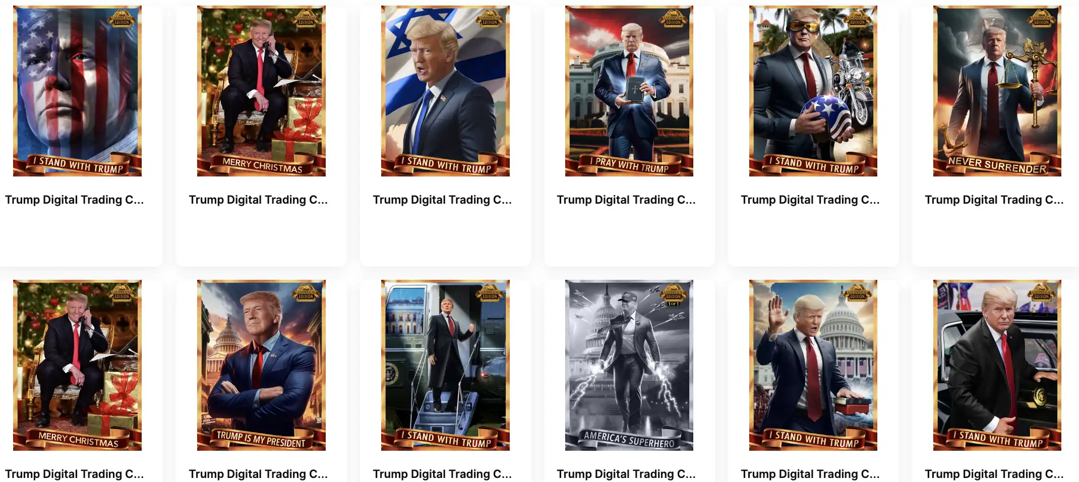 特朗普要「让 NFT 再次伟大」,加密货币正成为美国大选重要议题插图1 特朗普要「让 NFT 再次伟大」,加密货币正成为美国大选重要议题