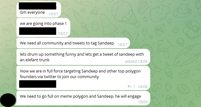 攒局、喊单、内讧……34段推文揭露Polygon高管们精心策划的Meme骗局插图5 攒局、喊单、内讧......34段推文揭露Polygon高管们精心策划的Meme骗局