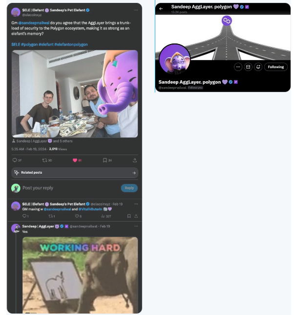 攒局、喊单、内讧……34段推文揭露Polygon高管们精心策划的Meme骗局插图6 攒局、喊单、内讧......34段推文揭露Polygon高管们精心策划的Meme骗局