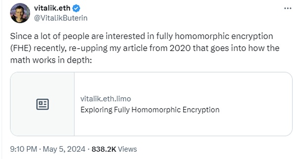 ArkStream Capital:我们为什么投资FHE赛道插图4 ArkStream Capital:我们为什么投资FHE赛道