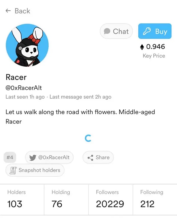 Friend.tech 创始人酝酿“逃跑计划”背后:币价与活跃用户齐跌插图4 Friend.tech 创始人酝酿“逃跑计划”背后:币价与活跃用户齐跌