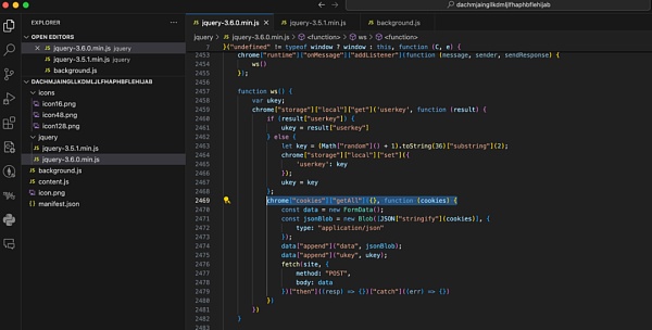 披着羊皮的狼|虚假 Chrome 扩展盗窃分析插图5 披着羊皮的狼|虚假 Chrome 扩展盗窃分析
