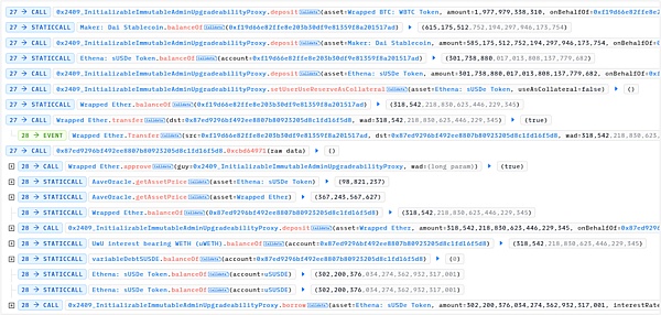 SharkTeam:UwU Lend攻击事件分析插图7 SharkTeam:UwU Lend攻击事件分析