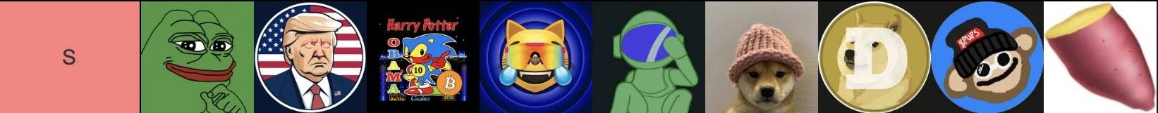 Meme代币天梯大揭秘:你的投资在哪个段位?插图1 Meme代币天梯大揭秘:你的投资在哪个段位?