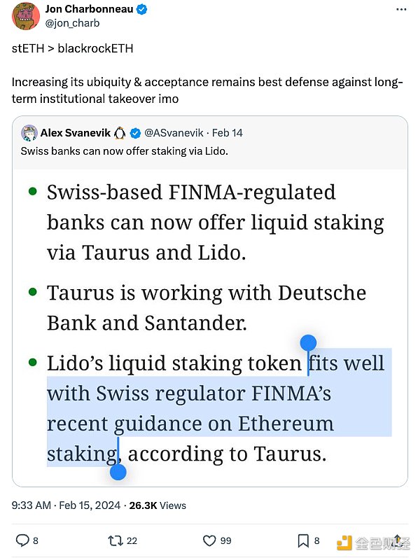 stETH思考:主导地位下有哪些深层优势?插图 stETH思考:主导地位下有哪些深层优势?