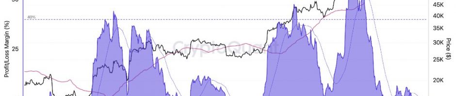 比特币链上交易者亏损率达-17%，系FTX崩溃以来最低水平缩略图