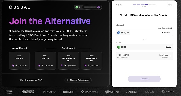稳定币新星Usual能否成功挑战USDT?插图6 稳定币新星Usual能否成功挑战USDT?
