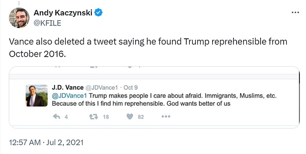 BTCer 万斯:从寒门到特朗普副手 这个“80后”不简单插图6 BTCer 万斯:从寒门到特朗普副手 这个“80后”不简单