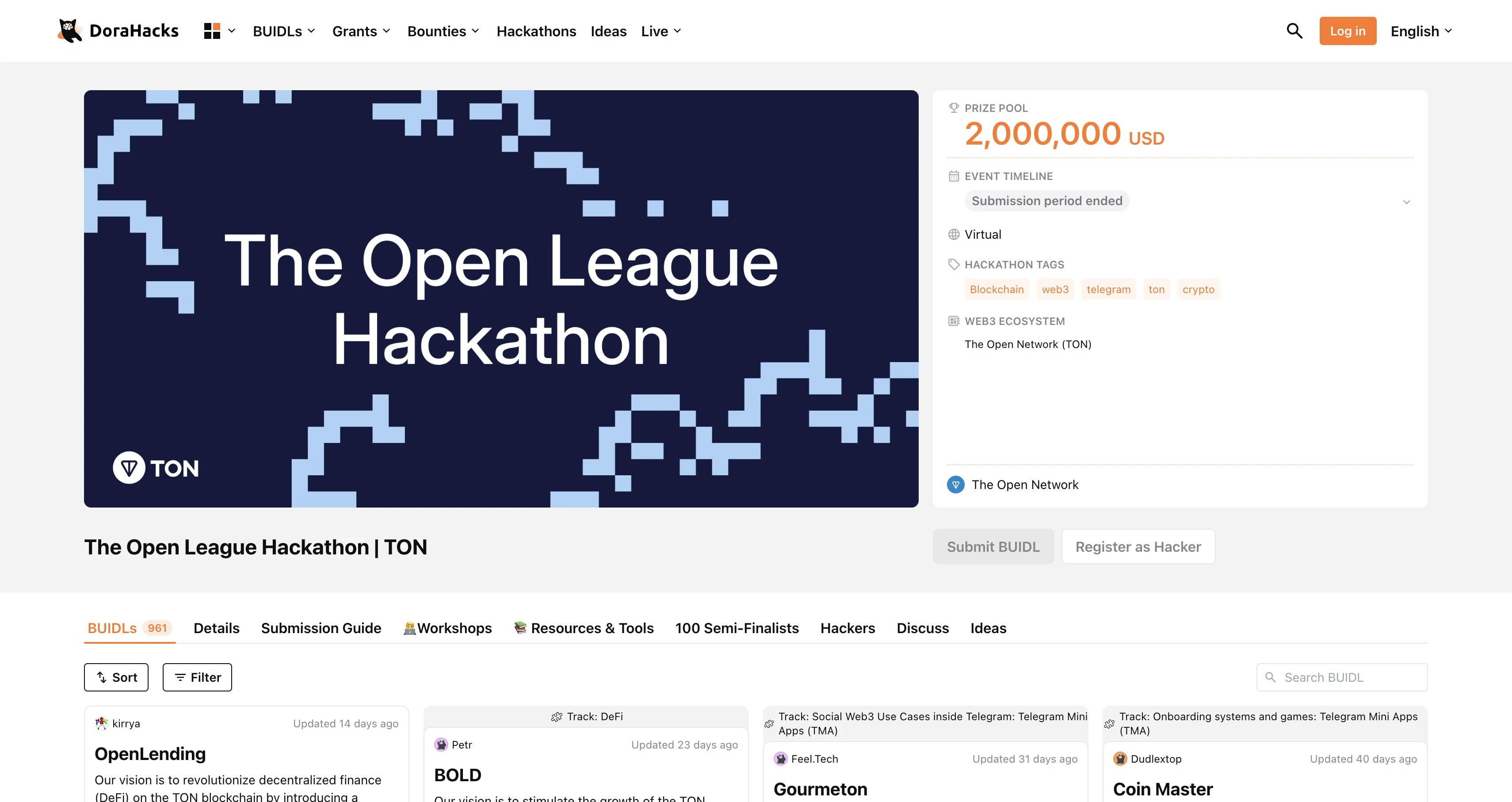 从开发者角度看TON未来增长潜力(附黑客松优质项目)插图7 从开发者角度看TON未来增长潜力(附黑客松优质项目)