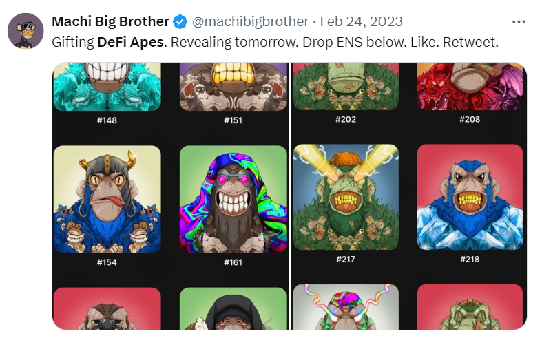 1分钟狂赚15万美元,NFT助力他再次捕获「金狗」?插图3 1分钟狂赚15万美元,NFT助力他再次捕获「金狗」?