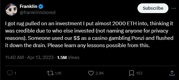 NFT巨鲸交易兴衰史:从获利1500多万美元到失去一切插图10 NFT巨鲸交易兴衰史:从获利1500多万美元到失去一切