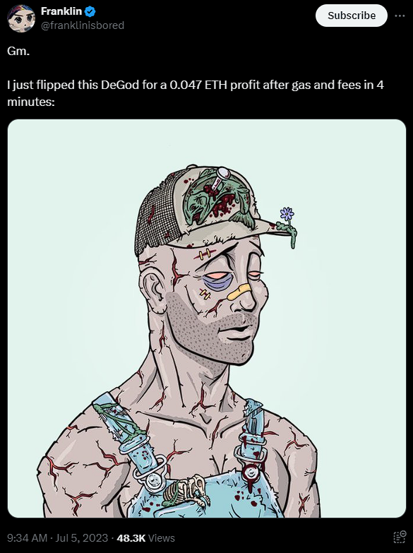 NFT巨鲸交易兴衰史:从获利1500多万美元到失去一切插图13 NFT巨鲸交易兴衰史:从获利1500多万美元到失去一切