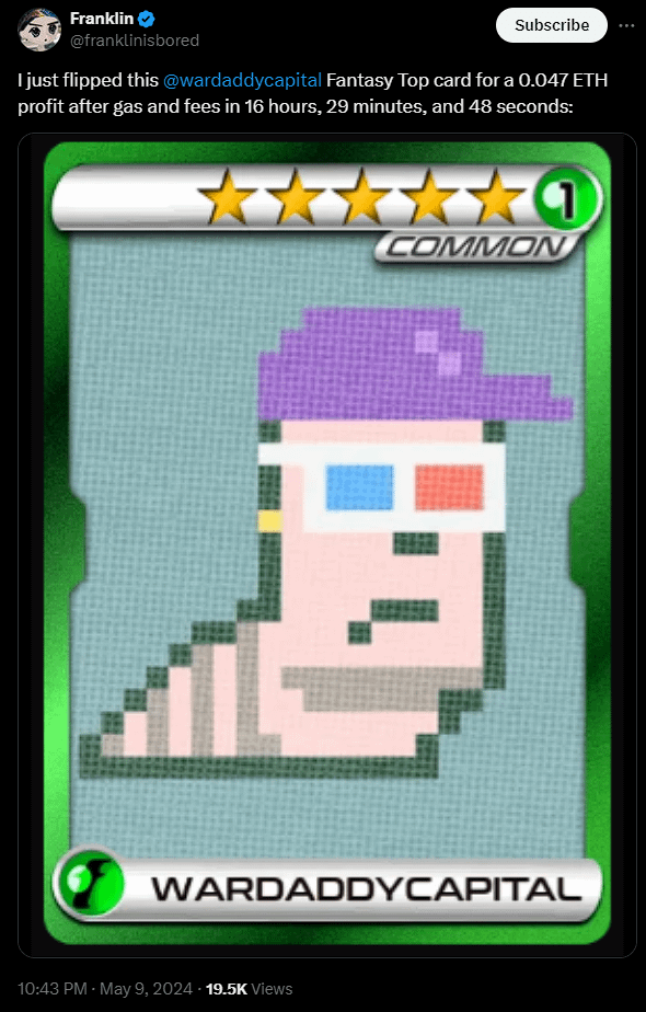 NFT巨鲸交易兴衰史:从获利1500多万美元到失去一切插图17 NFT巨鲸交易兴衰史:从获利1500多万美元到失去一切