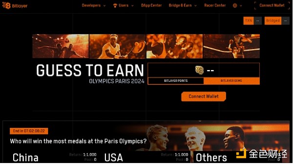 7272516 猜奥运领空投:如何让手里的Bitlayer积分和宝石翻5倍?