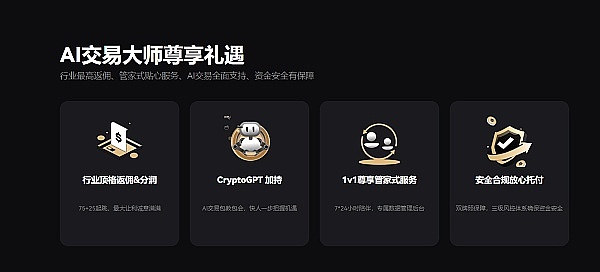 用3EX CryptoGPT带单 AI助你轻松开启“躺赚”之路插图2 用3EX CryptoGPT带单 AI助你轻松开启“躺赚”之路