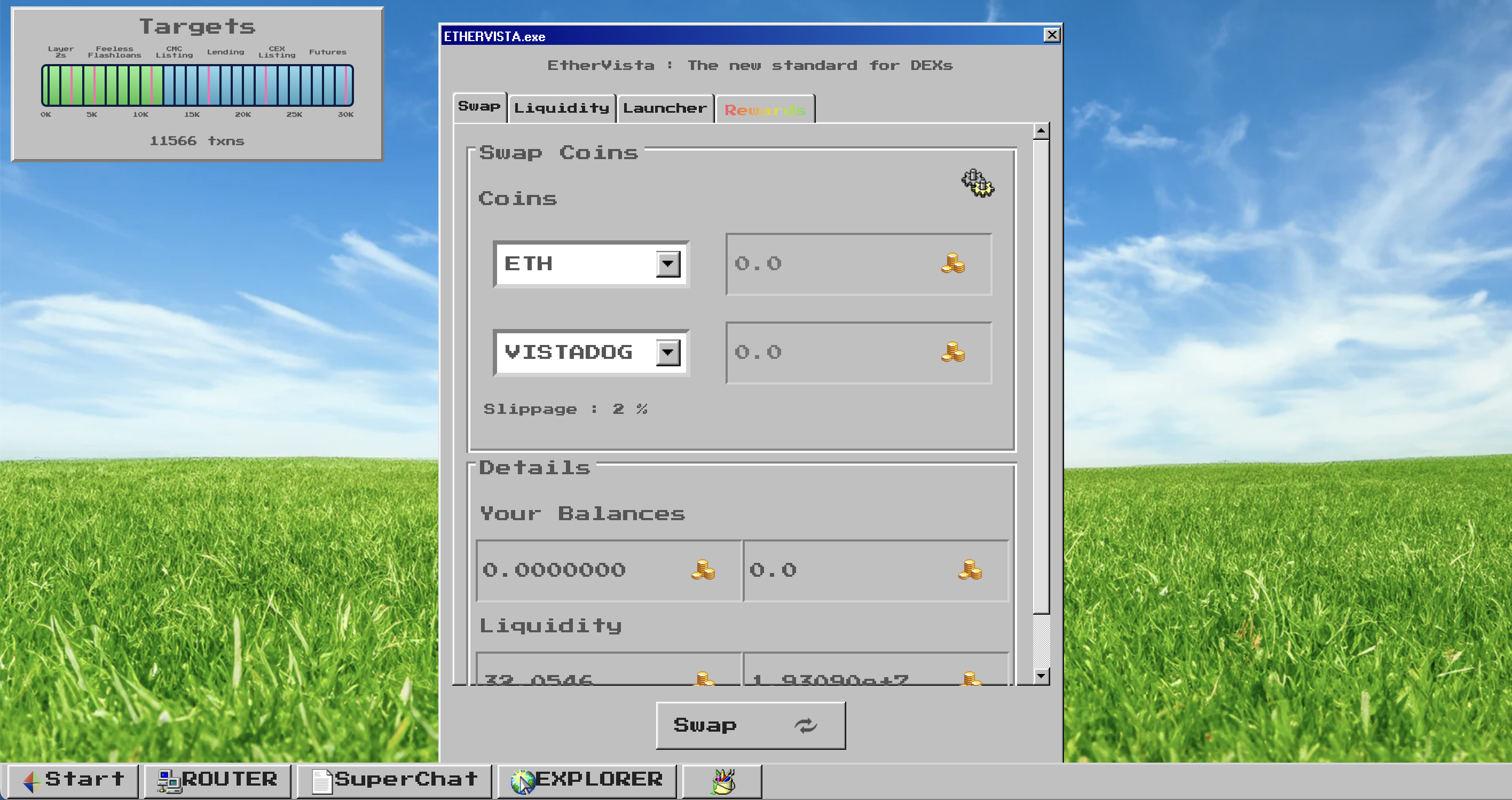 开发者日赚3万美元,标榜「DEX新标准」的EtherVista是什么?插图 开发者日赚3万美元,标榜「DEX新标准」的EtherVista是什么?